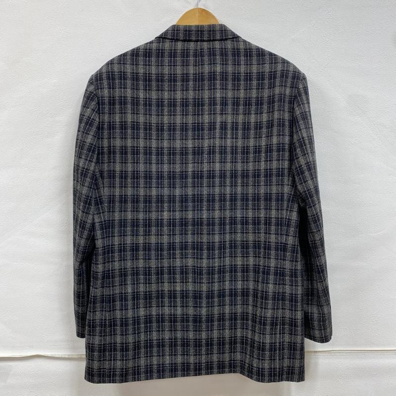 レノマ renoma ジャケット、上着 ジャケット、ブレザー PARIS HOMME オールド 4B シングル テーラード チェック - チェック メンズ USED 古着 中古 50125990