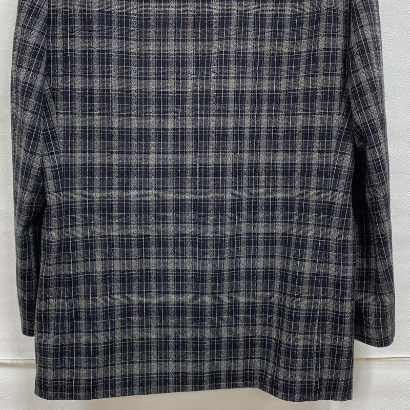 レノマ renoma ジャケット、上着 ジャケット、ブレザー PARIS HOMME オールド 4B シングル テーラード チェック - チェック メンズ USED 古着 中古 50125990