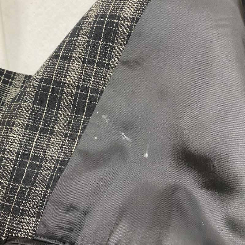レノマ renoma ジャケット、上着 ジャケット、ブレザー PARIS HOMME オールド 4B シングル テーラード チェック - チェック メンズ USED 古着 中古 50125990