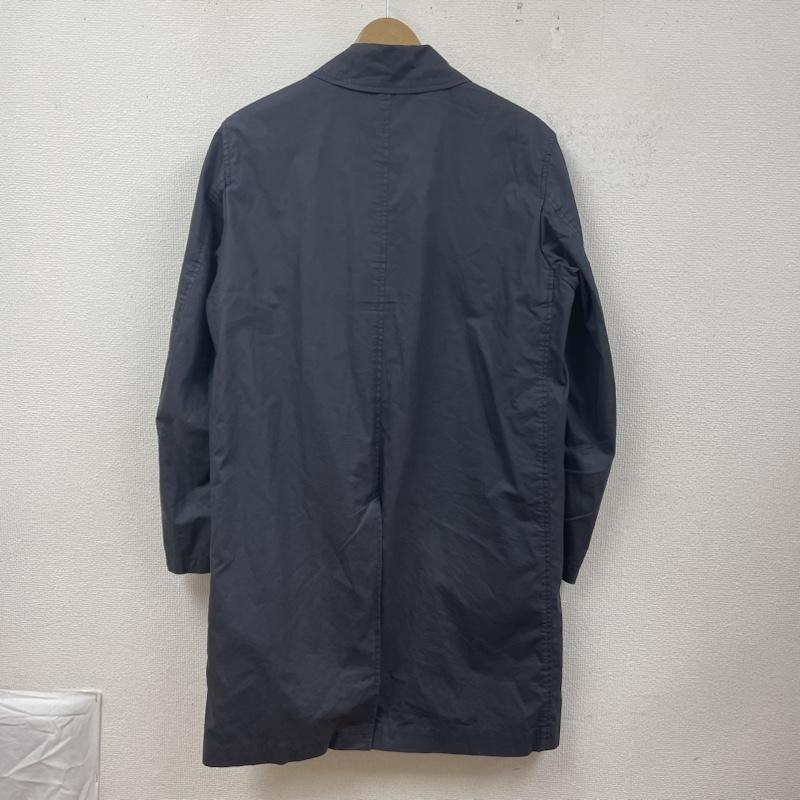 トラディショナルウェザーウェア Traditional Weatherwear コート コート一般 ステンカラー コート ジャケット ボタン スプリングコート 091HF-7831 38 無地 紺 / ネイビー / navy メンズ USED 古着 中古 50126000