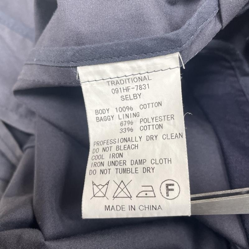 トラディショナルウェザーウェア Traditional Weatherwear コート コート一般 ステンカラー コート ジャケット ボタン スプリングコート 091HF-7831 38 無地 紺 / ネイビー / navy メンズ USED 古着 中古 50126000