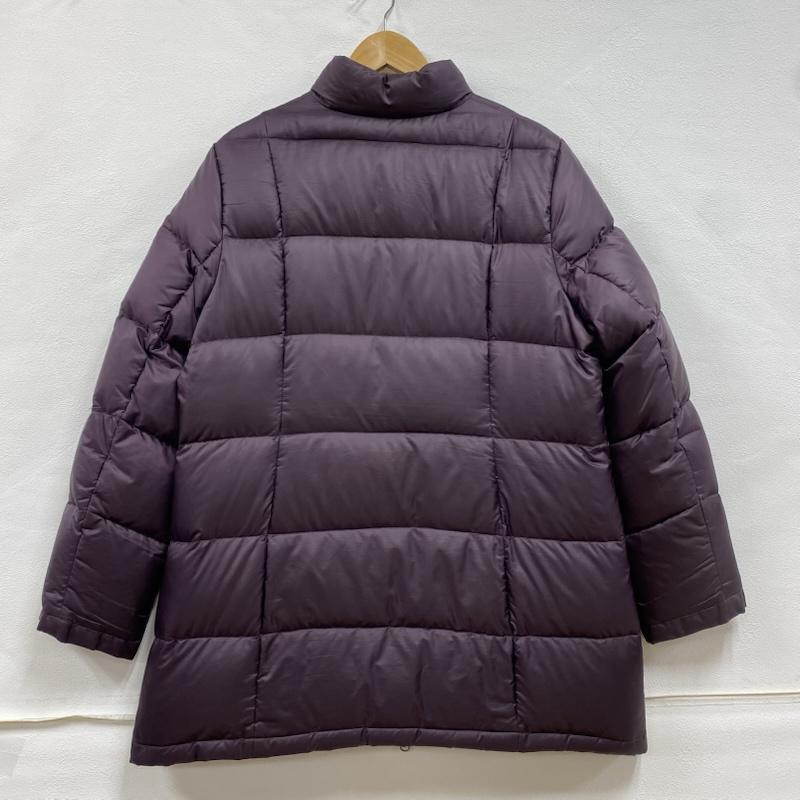 エディーバウアー Eddie Bauer ジャケット、上着 ダウンジャケット プレミアムグースダウン スタンドカラー フルジップ Aライン 006-8044 L 紫 / パープル / purple レディース USED 古着 中古 50126003