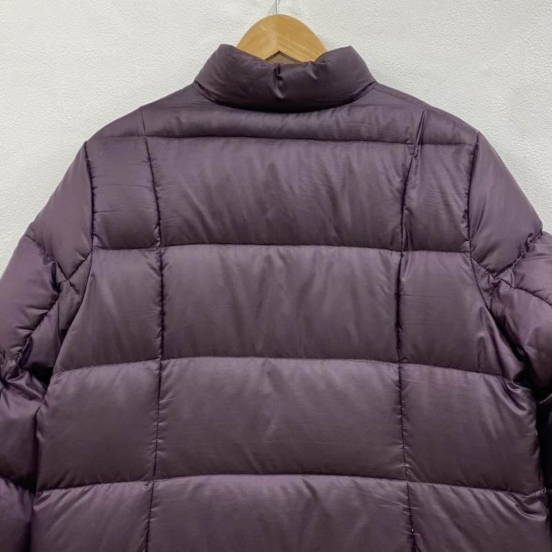 エディーバウアー Eddie Bauer ジャケット、上着 ダウンジャケット プレミアムグースダウン スタンドカラー フルジップ Aライン 006-8044 L 紫 / パープル / purple レディース USED 古着 中古 50126003