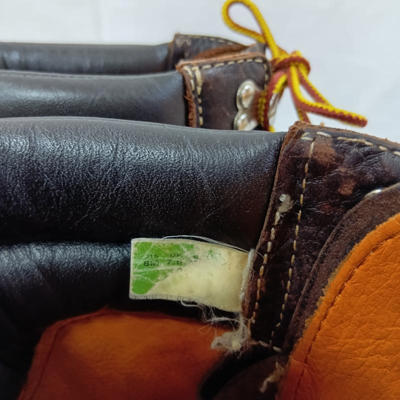 ティンバーランド Timberland ブーツ 一般 Timberland ティンバーランド ICON Super Boot スーパーブーツ 40th Anniversary レースアップブーツ 5910R 1973足限定 US：8 無地 X ロゴ、文字 ダークブラウン / ダークブラウン / メンズ USED 古着 中古 50126033