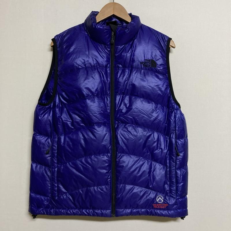 ザノースフェイス THE NORTH FACE ジャケット、上着 ダウンベスト THE NORTH FACE SUMMIT SERIES ダウン アコンカグアベスト NDW18804 M ロゴ、文字 X 刺繍 紫 / パープル / purple メンズ USED 古着 中古 50126074