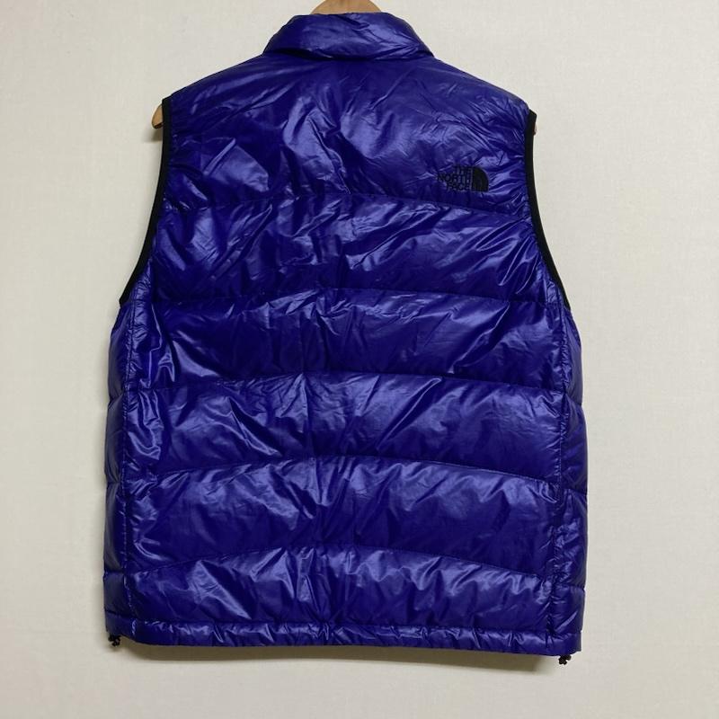 ザノースフェイス THE NORTH FACE ジャケット、上着 ダウンベスト THE NORTH FACE SUMMIT SERIES ダウン アコンカグアベスト NDW18804 M ロゴ、文字 X 刺繍 紫 / パープル / purple メンズ USED 古着 中古 50126074