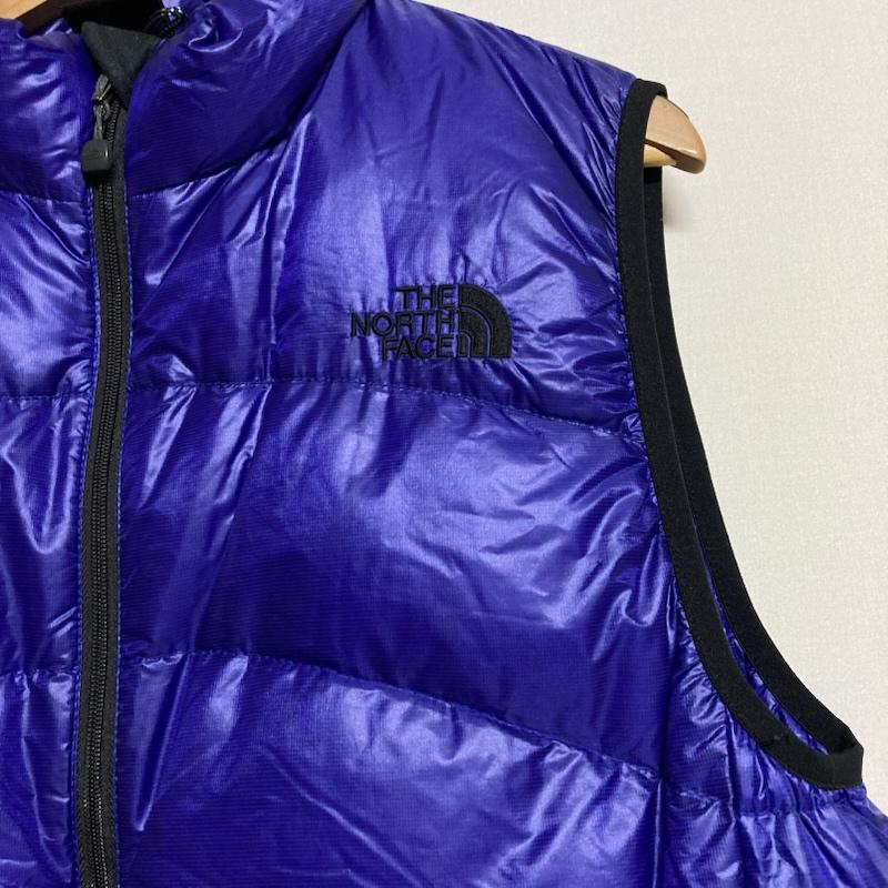 ザノースフェイス THE NORTH FACE ジャケット、上着 ダウンベスト THE NORTH FACE SUMMIT SERIES ダウン アコンカグアベスト NDW18804 M ロゴ、文字 X 刺繍 紫 / パープル / purple メンズ USED 古着 中古 50126074