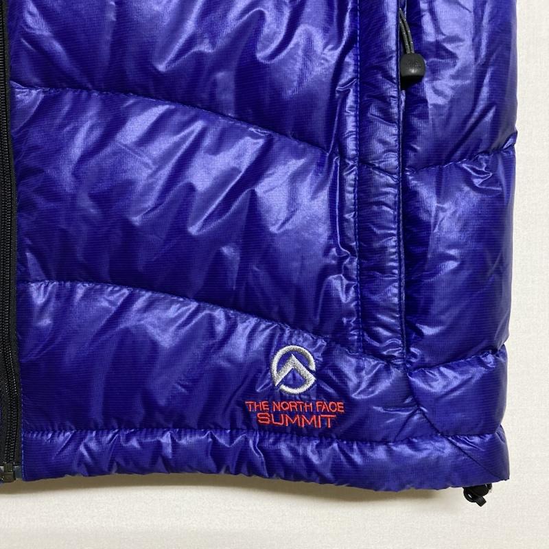 ザノースフェイス THE NORTH FACE ジャケット、上着 ダウンベスト THE NORTH FACE SUMMIT SERIES ダウン アコンカグアベスト NDW18804 M ロゴ、文字 X 刺繍 紫 / パープル / purple メンズ USED 古着 中古 50126074