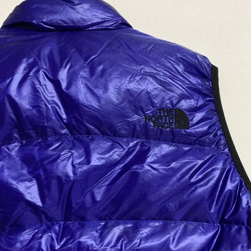 ザノースフェイス THE NORTH FACE ジャケット、上着 ダウンベスト THE NORTH FACE SUMMIT SERIES ダウン アコンカグアベスト NDW18804 M ロゴ、文字 X 刺繍 紫 / パープル / purple メンズ USED 古着 中古 50126074