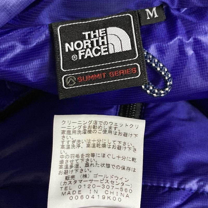 ザノースフェイス THE NORTH FACE ジャケット、上着 ダウンベスト THE NORTH FACE SUMMIT SERIES ダウン アコンカグアベスト NDW18804 M ロゴ、文字 X 刺繍 紫 / パープル / purple メンズ USED 古着 中古 50126074