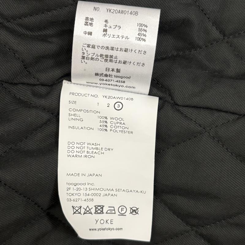 ＵＳＥＤ古着 USED/古着 ジャケット、上着 ジャンパー、ブルゾン ワイドパディングブルゾン WIDE PADDING BLOUSON GRY YK20AW0140B 3 メンズ USED 古着 中古 50126166
