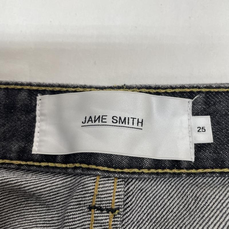 ジェーンスミスジョンスミス JANE SMITH / JOHN SMITH パンツ デニム、ジーンズ BAGGY TAPERD DENIM 5POCKET テーパード バギー デニム サイズ25 - ロゴ、文字 黒 / ブラック / black レディース USED 古着 中古 50126226