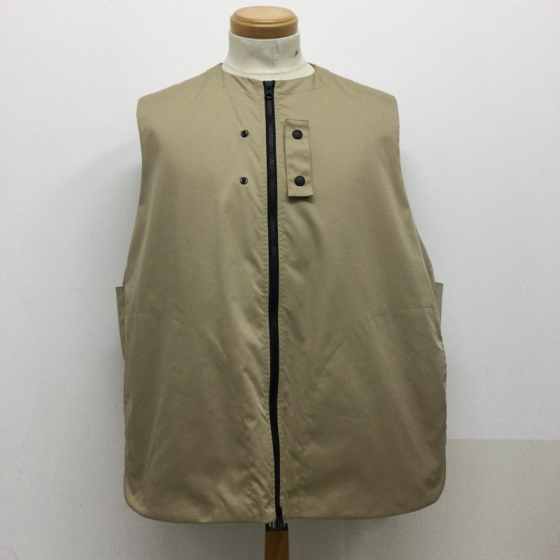古着 USED ベスト ベスト アントレース UNTRACE 【ZIPPER VEST 】ジッパーベスト 1 無地 ベージュ / ベージュ / beige メンズ USED 古着 中古 50126334
