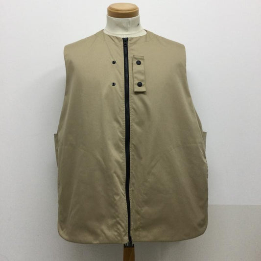 古着 USED ベスト ベスト アントレース UNTRACE 【ZIPPER VEST 】ジッパーベスト 1 無地 ベージュ / ベージュ / beige メンズ USED 古着 中古 50126334