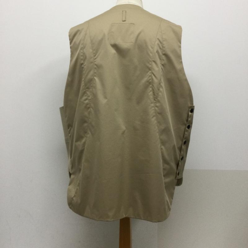 古着 USED ベスト ベスト アントレース UNTRACE 【ZIPPER VEST 】ジッパーベスト 1 無地 ベージュ / ベージュ / beige メンズ USED 古着 中古 50126334