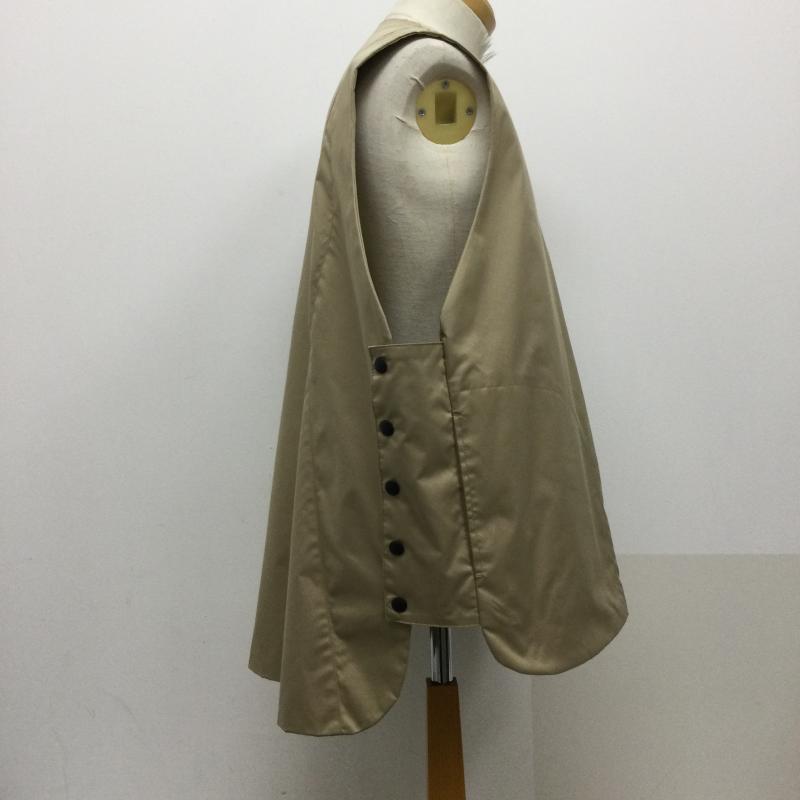 古着 USED ベスト ベスト アントレース UNTRACE 【ZIPPER VEST 】ジッパーベスト 1 無地 ベージュ / ベージュ / beige メンズ USED 古着 中古 50126334