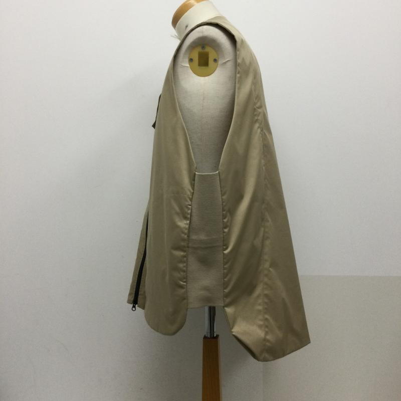 古着 USED ベスト ベスト アントレース UNTRACE 【ZIPPER VEST 】ジッパーベスト 1 無地 ベージュ / ベージュ / beige メンズ USED 古着 中古 50126334