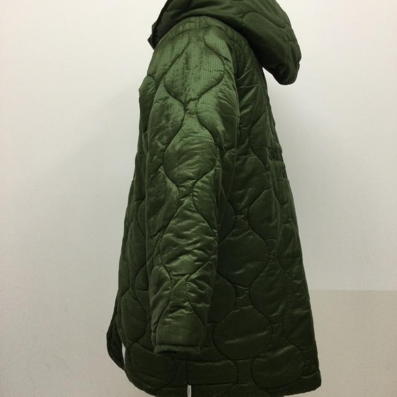 ダブルタップス WTAPS ジャケット、上着 ジャンパー、ブルゾン キルティングジャケット/2/ナイロン/KHK/202TQDT-JKM04 2 無地 カーキ / カーキ / khaki メンズ USED 古着 中古 50126338