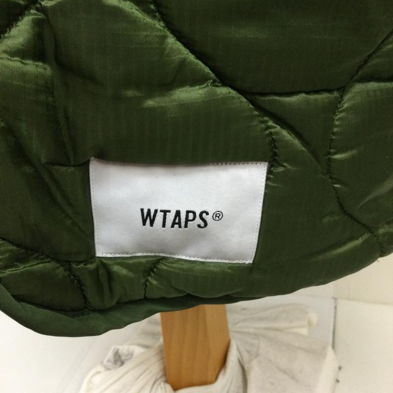 ダブルタップス WTAPS ジャケット、上着 ジャンパー、ブルゾン キルティングジャケット/2/ナイロン/KHK/202TQDT-JKM04 2 無地 カーキ / カーキ / khaki メンズ USED 古着 中古 50126338