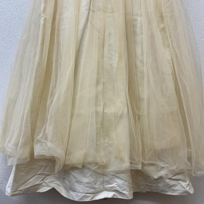 エイミーイストワール eimy istoire ワンピース ロングスカート 1121100618-0 マキシ丈 ノースリーブ チュールレース ベスト FREE レディース USED 古着 中古 50126344