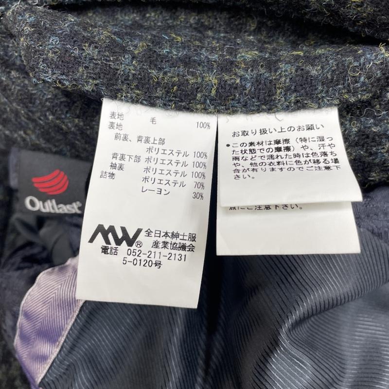 ヒルトン HILTON ジャケット、上着 ジャンパー、ブルゾン Harris Tweed ステンカラー コート チェスター 裏地 キルティング 別注 コラボ S チェック マルチカラー / マルチカラー / multicolor メンズ USED 古着 中古 50126347