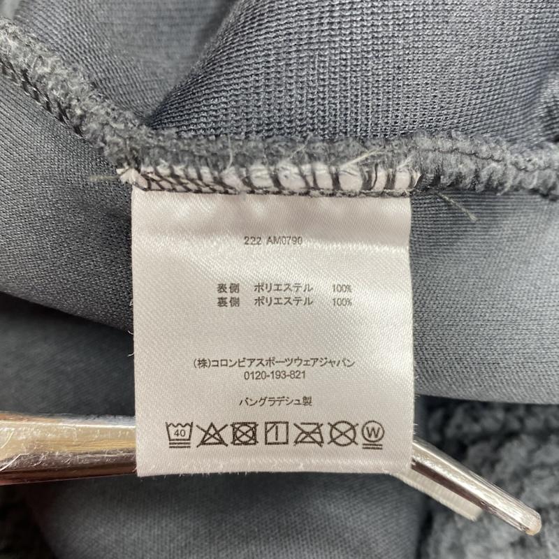 コロンビア Columbia ジャケット、上着 ジャンパー、ブルゾン Mountainside Heavyweight Sherpa Fleece Jacket フルジップ ヘビーウェイト シェルパ フリース AM0790 M ロゴ、文字 灰 / グレー / gray X 白 / ホワイト / white メンズ USED 古着 中古 50126400