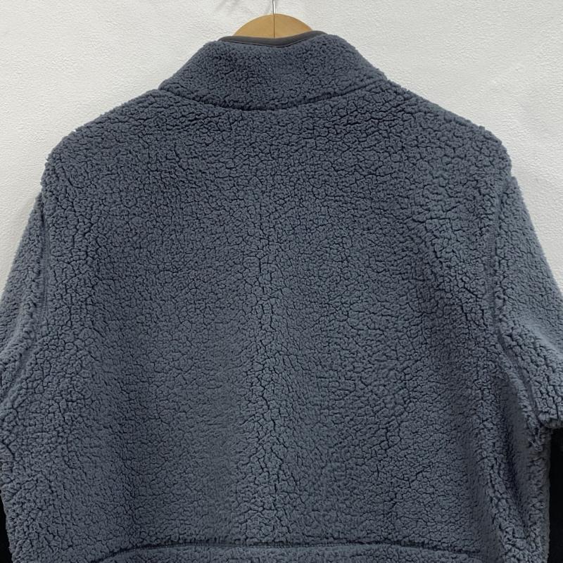 コロンビア Columbia ジャケット、上着 ジャンパー、ブルゾン Mountainside Heavyweight Sherpa Fleece Jacket フルジップ ヘビーウェイト シェルパ フリース AM0790 M ロゴ、文字 灰 / グレー / gray X 白 / ホワイト / white メンズ USED 古着 中古 50126400
