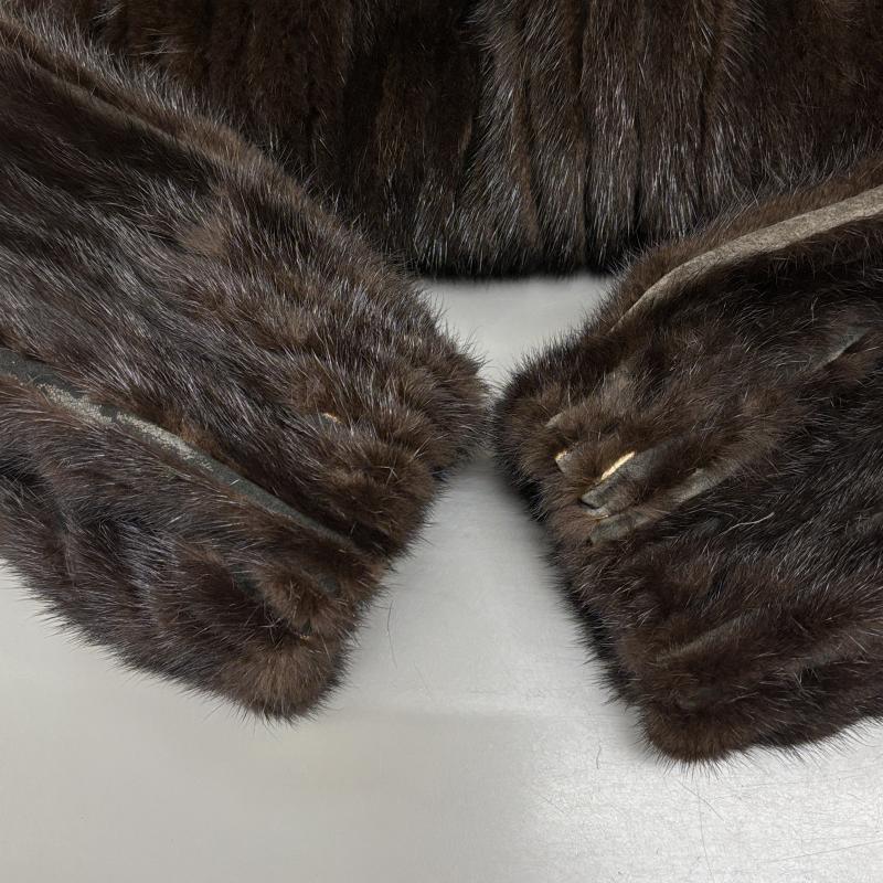 古着 USED ジャケット、上着 ジャンパー、ブルゾン SAGA MINK サガミンク リアルファー 毛皮 9号 茶 / ブラウン / brown レディース USED 古着 中古 50126412