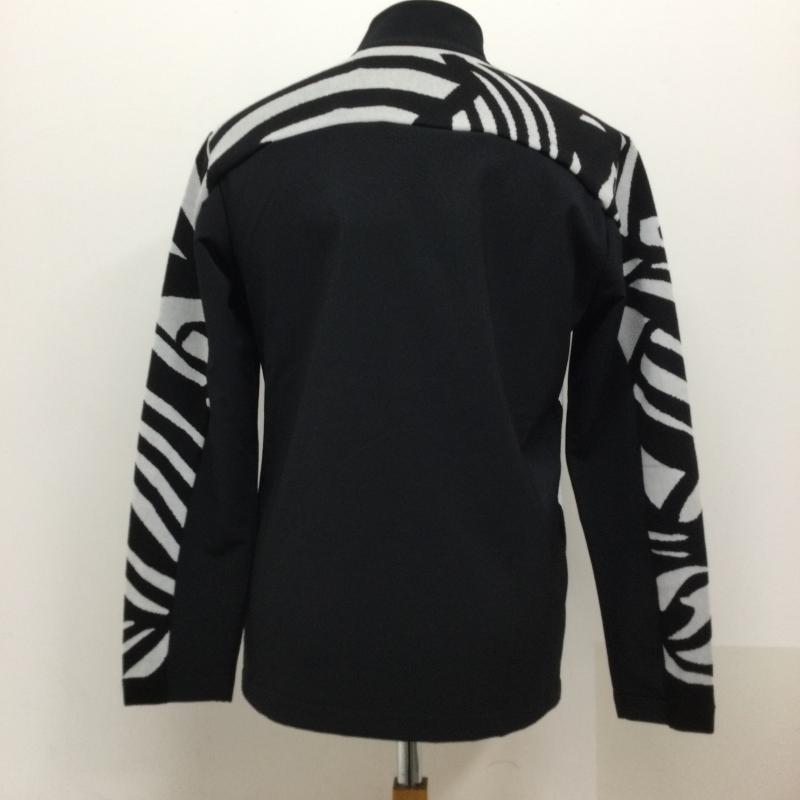 デサント DESCENTE ジャケット、上着 ジャンパー、ブルゾン descente DGMUJL04 ダブルジャカードハイブリットセーター M 黒 / ブラック / black メンズ USED 古着 中古 50126432