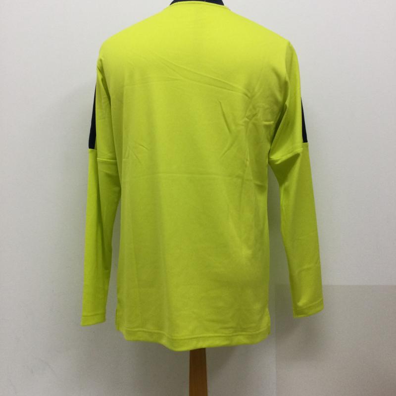 ルコックスポルティフ le coq sportif Tシャツ 長袖 ルコック ゴルフ モックネックシャツ カットソー ゴルフウェア QGMUJB42AT M ロゴ、文字 黄 / イエロー / yellow メンズ USED 古着 中古 50126439