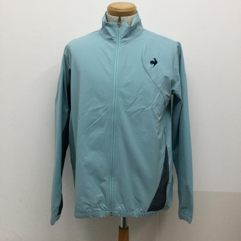 ルコックスポルティフ le coq sportif ジャケット、上着 ジャンパー、ブルゾン le coq sportif  QMMVJF21 ソロテックスSUNSCREENクロス ジャケット M 無地 青 / ブルー / blue メンズ USED 古着 中古 50126441