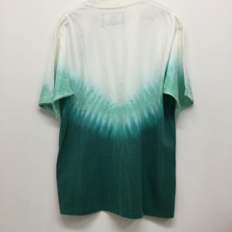 インハビタント INHABITANT Tシャツ 半袖 inhabitant インハビタント ISM23LS12 Farmers Tie Dye T-Shirts M グラデーション 白 / ホワイト / white X 緑 / グリーン / green メンズ USED 古着 中古 50126449