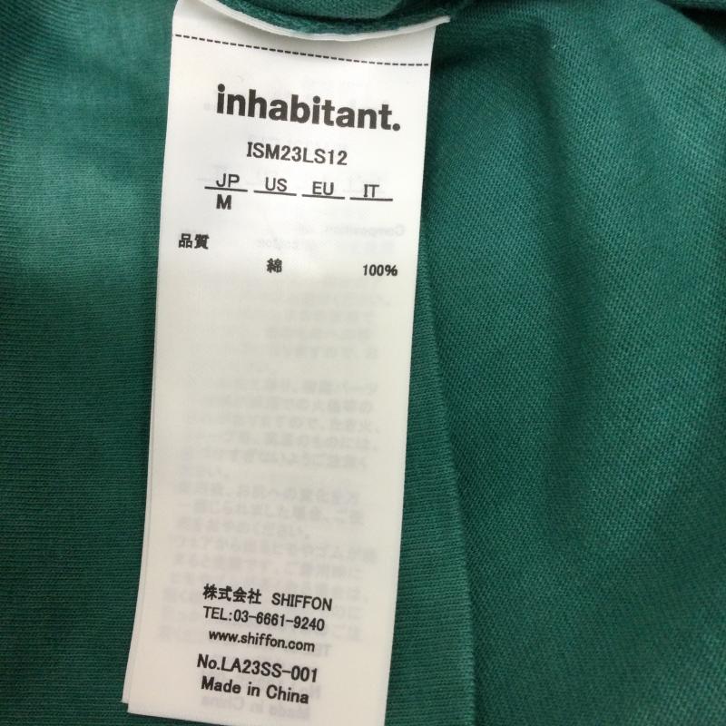 インハビタント INHABITANT Tシャツ 半袖 inhabitant インハビタント ISM23LS12 Farmers Tie Dye T-Shirts M グラデーション 白 / ホワイト / white X 緑 / グリーン / green メンズ USED 古着 中古 50126449