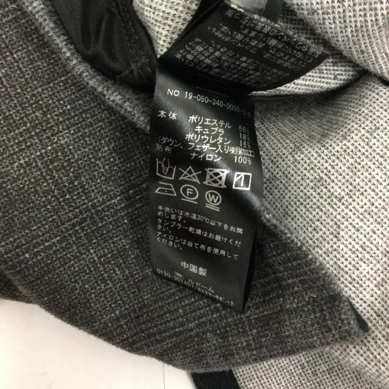 古着 USED ジャケット、上着 ジャンパー、ブルゾン ジャケット/M/ポリエステル/BLK/19-050-340-0000-3-0 M チェック 灰 / グレー / gray メンズ USED 古着 中古 50126548