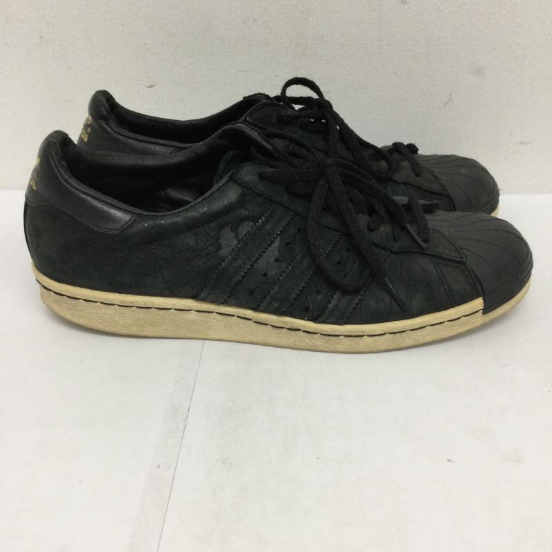 アディダス adidas スニーカー スニーカー 80s CAMO SUPERSTAR/D65512/ローカットスニーカー/26.5cm/BLK 26.5cm 黒 / ブラック / black メンズ USED 古着 中古 50126552