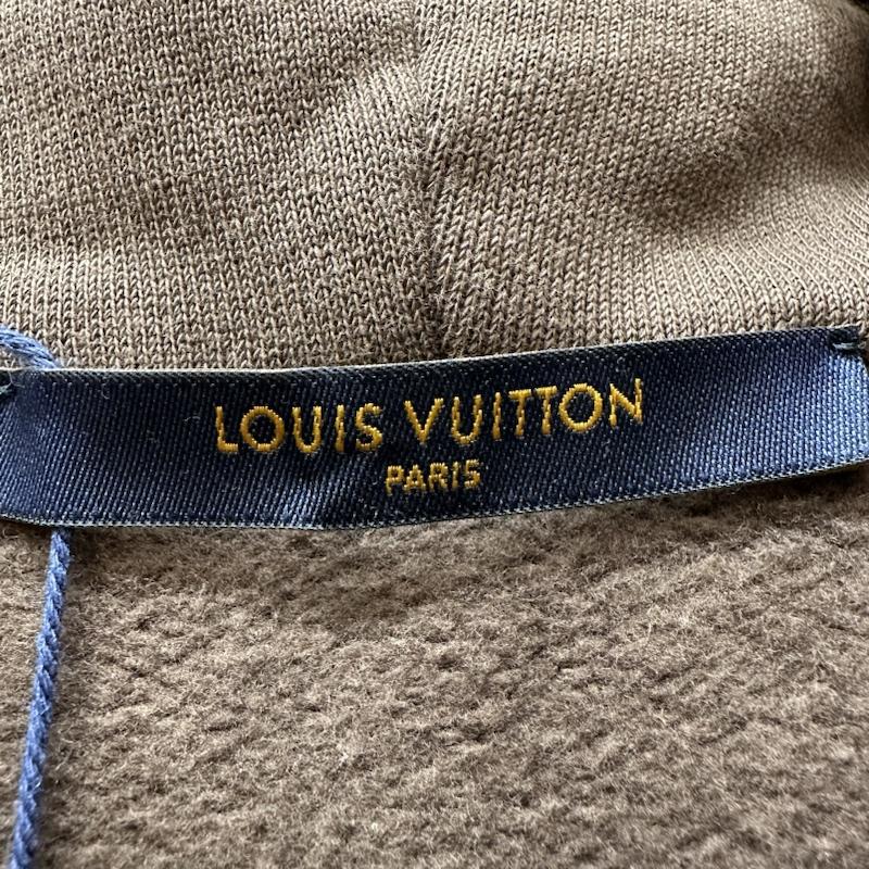 ルイヴィトン LOUIS VUITTON パーカー 長袖 22AW Bee Patch Hoodie ビー パッチ パーカー RM222 IHN HNY85W S 茶 / ブラウン / brown メンズ USED 古着 中古 50126596