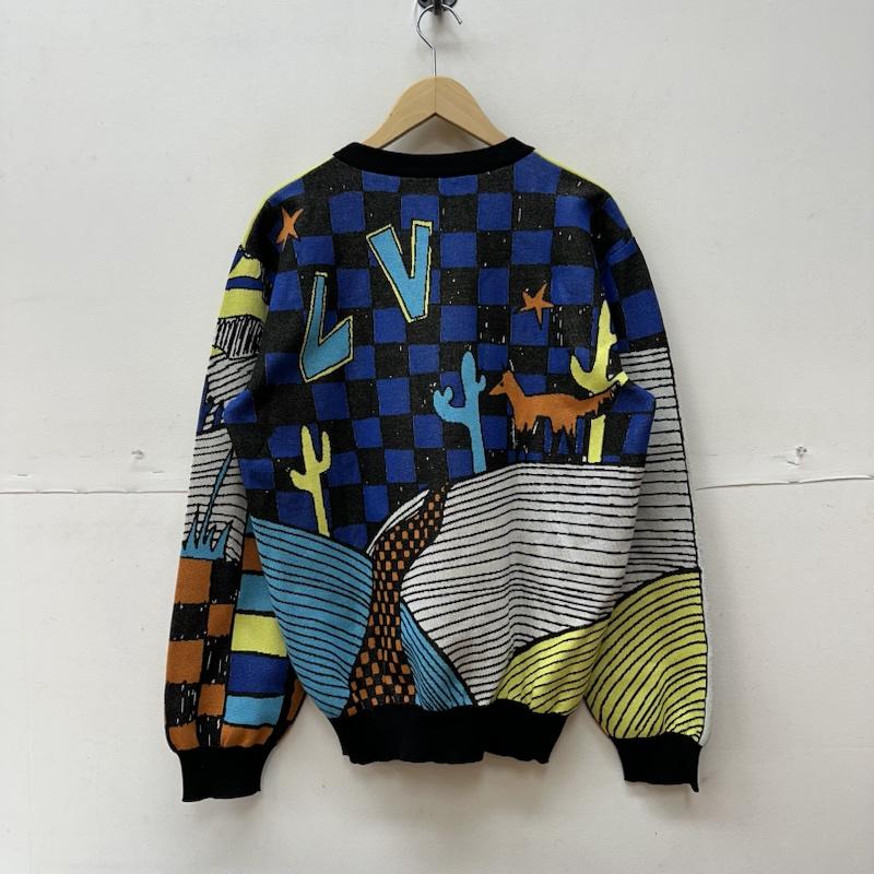 ルイヴィトン LOUIS VUITTON ニット、セーター 長袖 23AW アニマル 総柄 ジャガード ニット RM232M ZLW HPN13W M マルチカラー / マルチカラー / multicolor メンズ USED 古着 中古 50126597
