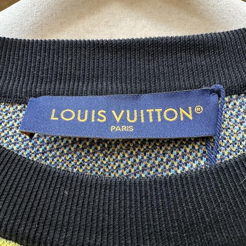 ルイヴィトン LOUIS VUITTON ニット、セーター 長袖 23AW アニマル 総柄 ジャガード ニット RM232M ZLW HPN13W M マルチカラー / マルチカラー / multicolor メンズ USED 古着 中古 50126597