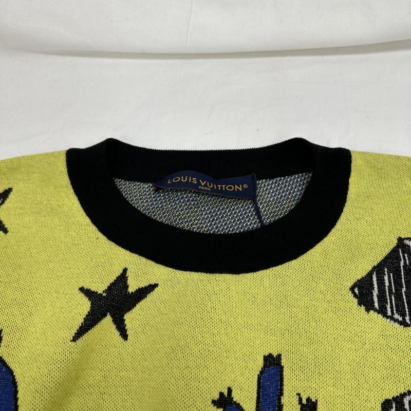 ルイヴィトン LOUIS VUITTON ニット、セーター 長袖 23AW アニマル 総柄 ジャガード ニット RM232M ZLW HPN13W M マルチカラー / マルチカラー / multicolor メンズ USED 古着 中古 50126597