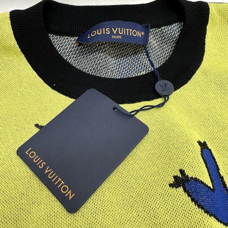 ルイヴィトン LOUIS VUITTON ニット、セーター 長袖 23AW アニマル 総柄 ジャガード ニット RM232M ZLW HPN13W M マルチカラー / マルチカラー / multicolor メンズ USED 古着 中古 50126597