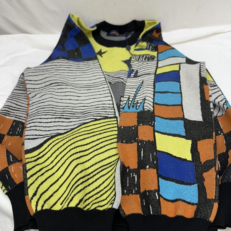 ルイヴィトン LOUIS VUITTON ニット、セーター 長袖 23AW アニマル 総柄 ジャガード ニット RM232M ZLW HPN13W M マルチカラー / マルチカラー / multicolor メンズ USED 古着 中古 50126597