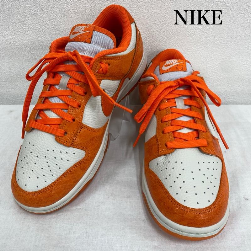 ナイキ NIKE スニーカー スニーカー WMNS 2023ss DUNK LOW ダンク ロー Total Orange FN7773-001 26.5cm ロゴ、文字 橙 / オレンジ / orange X 白 / ホワイト / white メンズ USED 古着 中古 50126602