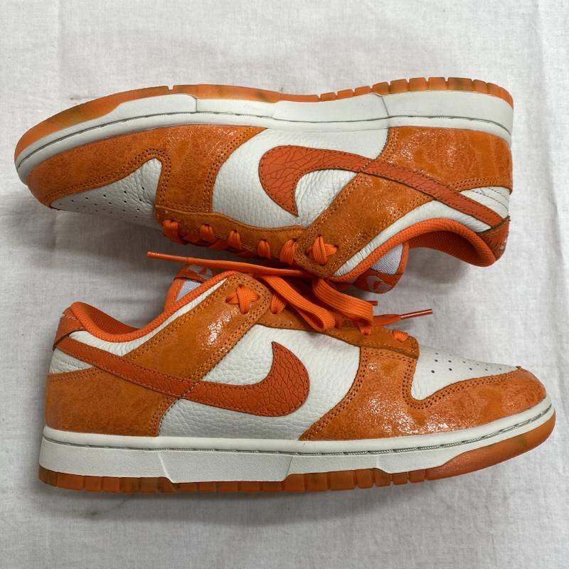 ナイキ NIKE スニーカー スニーカー WMNS 2023ss DUNK LOW ダンク ロー Total Orange FN7773-001 26.5cm ロゴ、文字 橙 / オレンジ / orange X 白 / ホワイト / white メンズ USED 古着 中古 50126602