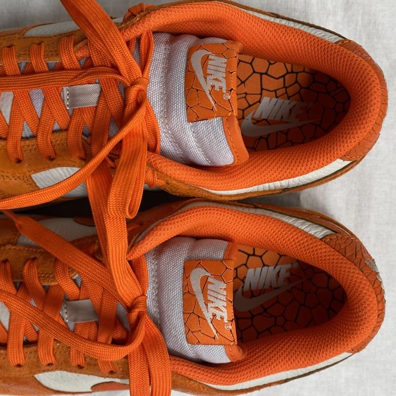 ナイキ NIKE スニーカー スニーカー WMNS 2023ss DUNK LOW ダンク ロー Total Orange FN7773-001 26.5cm ロゴ、文字 橙 / オレンジ / orange X 白 / ホワイト / white メンズ USED 古着 中古 50126602