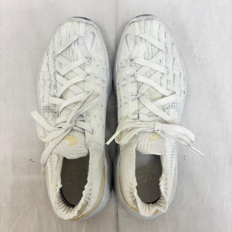 ナイキ NIKE スニーカー スニーカー DQ2897-100 SPACE HIPPIE 04 スペース ヒッピー Summit White 24.5cm 白 / ホワイト / white レディース USED 古着 中古 50126629
