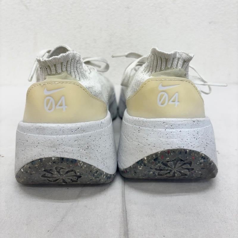 ナイキ NIKE スニーカー スニーカー DQ2897-100 SPACE HIPPIE 04 スペース ヒッピー Summit White 24.5cm 白 / ホワイト / white レディース USED 古着 中古 50126629