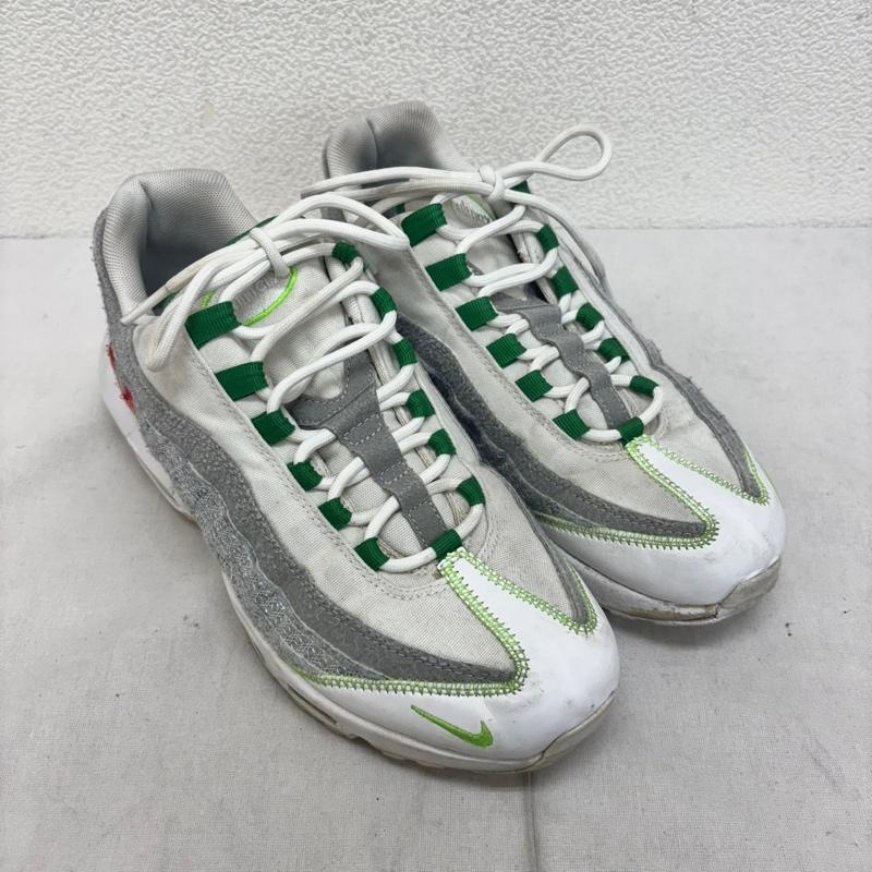 ナイキ NIKE スニーカー スニーカー CU5517-100 AIR MAX 95 Recycled クラシックグリーン エアマックス 26.5cm 緑 / グリーン / green X 白 / ホワイト / white メンズ USED 古着 中古 50126630