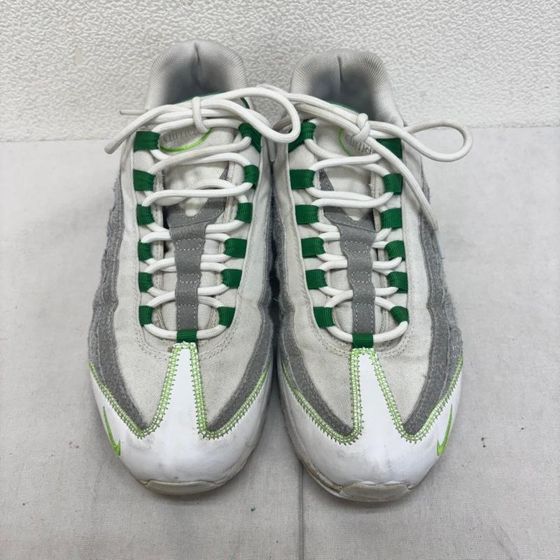 ナイキ NIKE スニーカー スニーカー CU5517-100 AIR MAX 95 Recycled クラシックグリーン エアマックス 26.5cm 緑 / グリーン / green X 白 / ホワイト / white メンズ USED 古着 中古 50126630