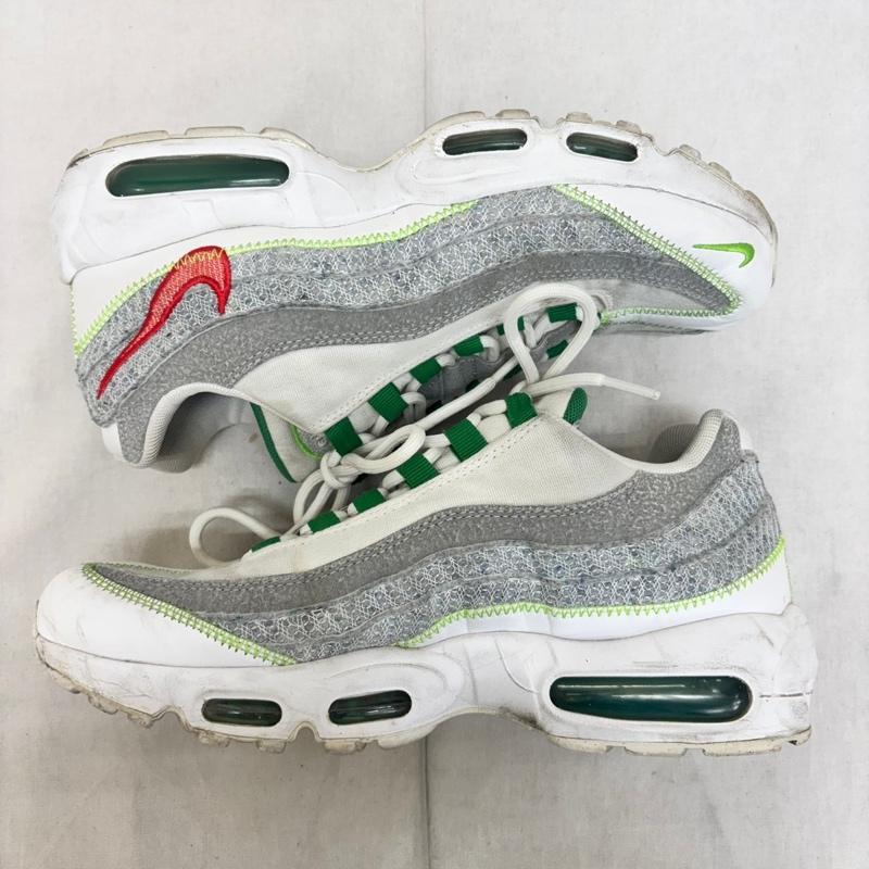 ナイキ NIKE スニーカー スニーカー CU5517-100 AIR MAX 95 Recycled クラシックグリーン エアマックス 26.5cm 緑 / グリーン / green X 白 / ホワイト / white メンズ USED 古着 中古 50126630