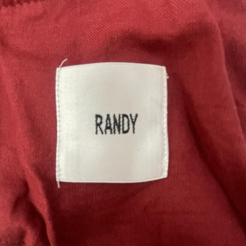 古着 USED パンツ スラックス 19SS-RPT01 RANDY PARK スリット カラーパンツ レーヨン 2 カーキ / カーキ / khaki メンズ USED 古着 中古 50126697
